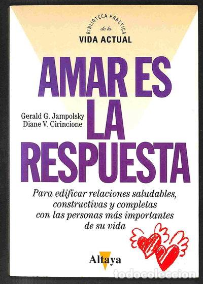 Libri di seconda mano: Amar es la respuesta- 9788448702694