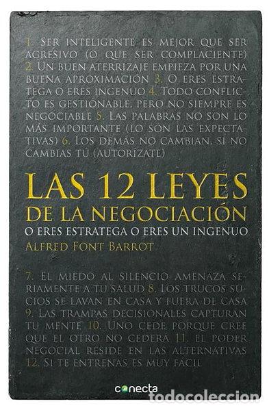 Livres: Las 12 leyes de la negociaci&oacute;n- 9788415431497