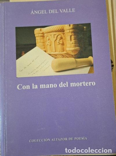 books: Con la mano del mortero- 9788487012983