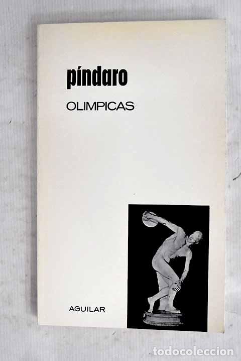books: Ol&iacute;mpicas: P&iacute;ndaro: Aguilar..- P&iacute;ndaro