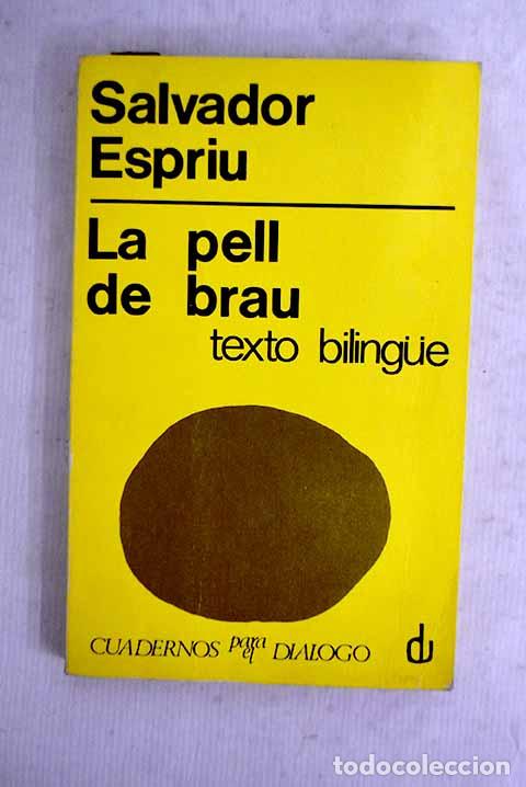 Livres: La piel de toro: Espriu, Salvador.- Espriu, Salvador