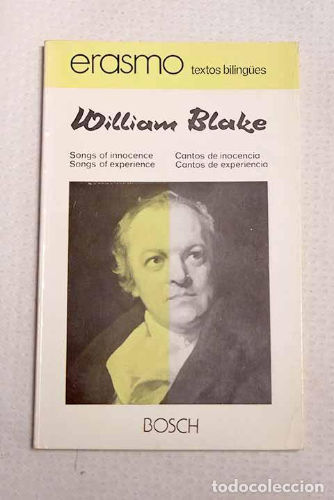 Libros: Cantos de inocencia ; Cantos de experiencia.- Blake, William