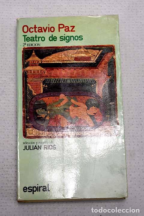 Libros: Teatro de signos, transparencias.- Paz, Octavio