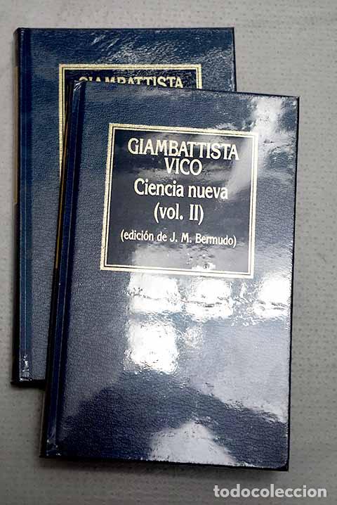 books: Principios de ciencia nueva: en torno a la naturaleza com&uacute;n de las naciones.- Vico, Giambattista