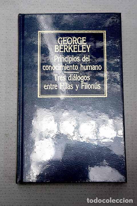 Libros: Principios del conocimiento humano.- Berkeley, George
