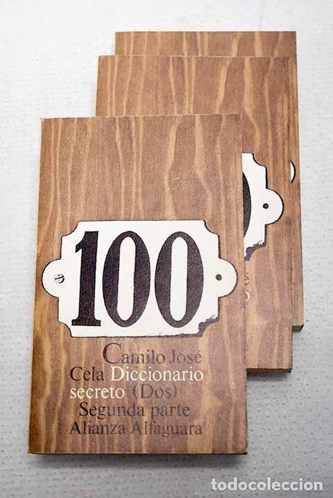Libros: Diccionario secreto: Cela, Camilo Jos&eacute;.- Cela, Camilo Jos&eacute;