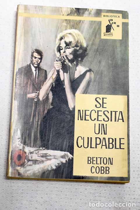 Libros: Se necesita un culpable.- Cobb, Belton