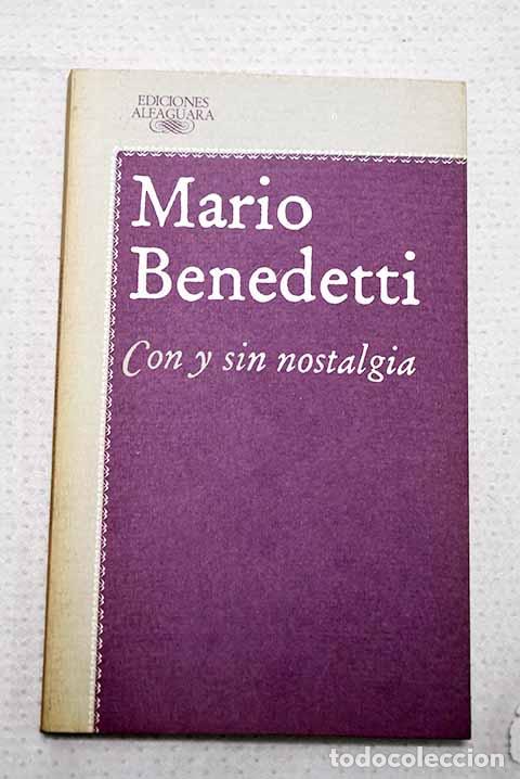Livros em segunda m&atilde;o: Con y sin nostalgia: Benedetti, Mario.- Benedetti, Mario
