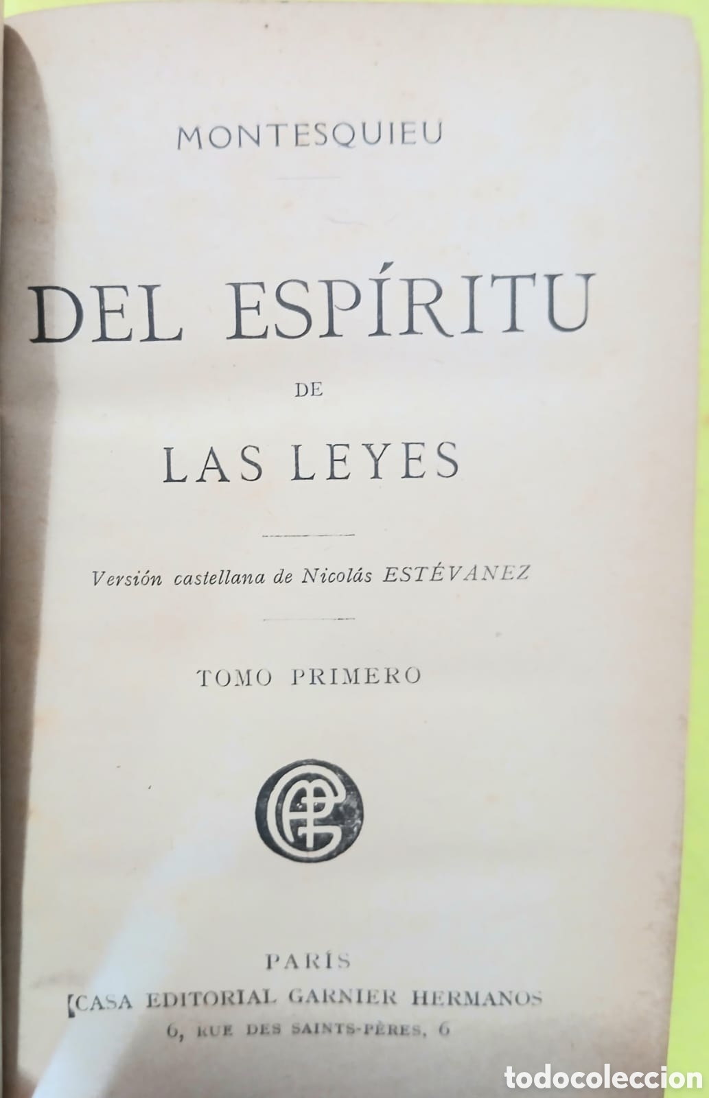 Libros: Del esp&iacute;ritu de las leyes - Foto 4