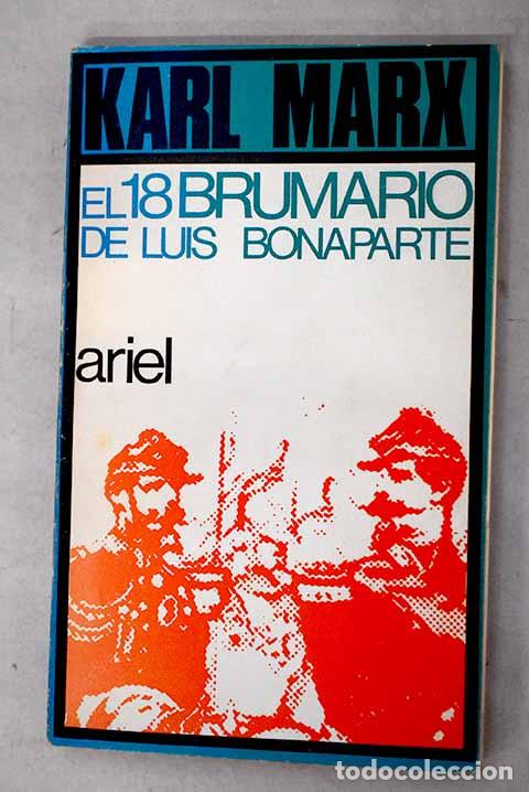 books: El dieciocho Brumario de Luis Bonaparte.- Marx, Karl