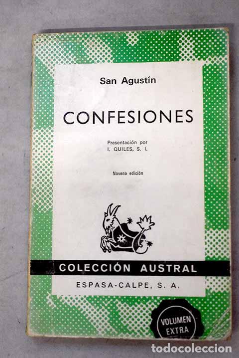 Libros: Confesiones: San Agust&iacute;n.- San Agust&iacute;n