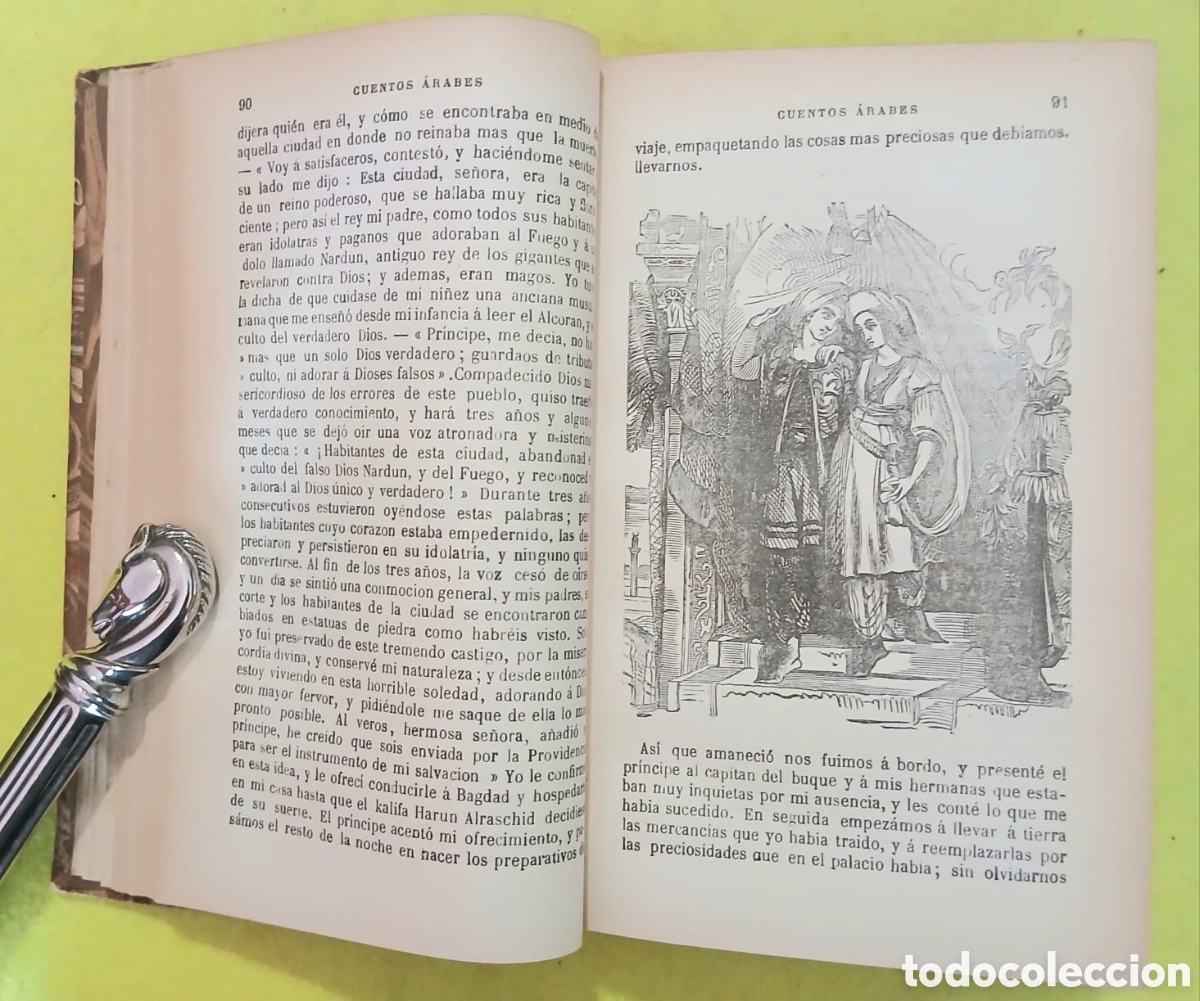 Libros: Las mil y una noches, cuentos &aacute;rabes - Foto 8
