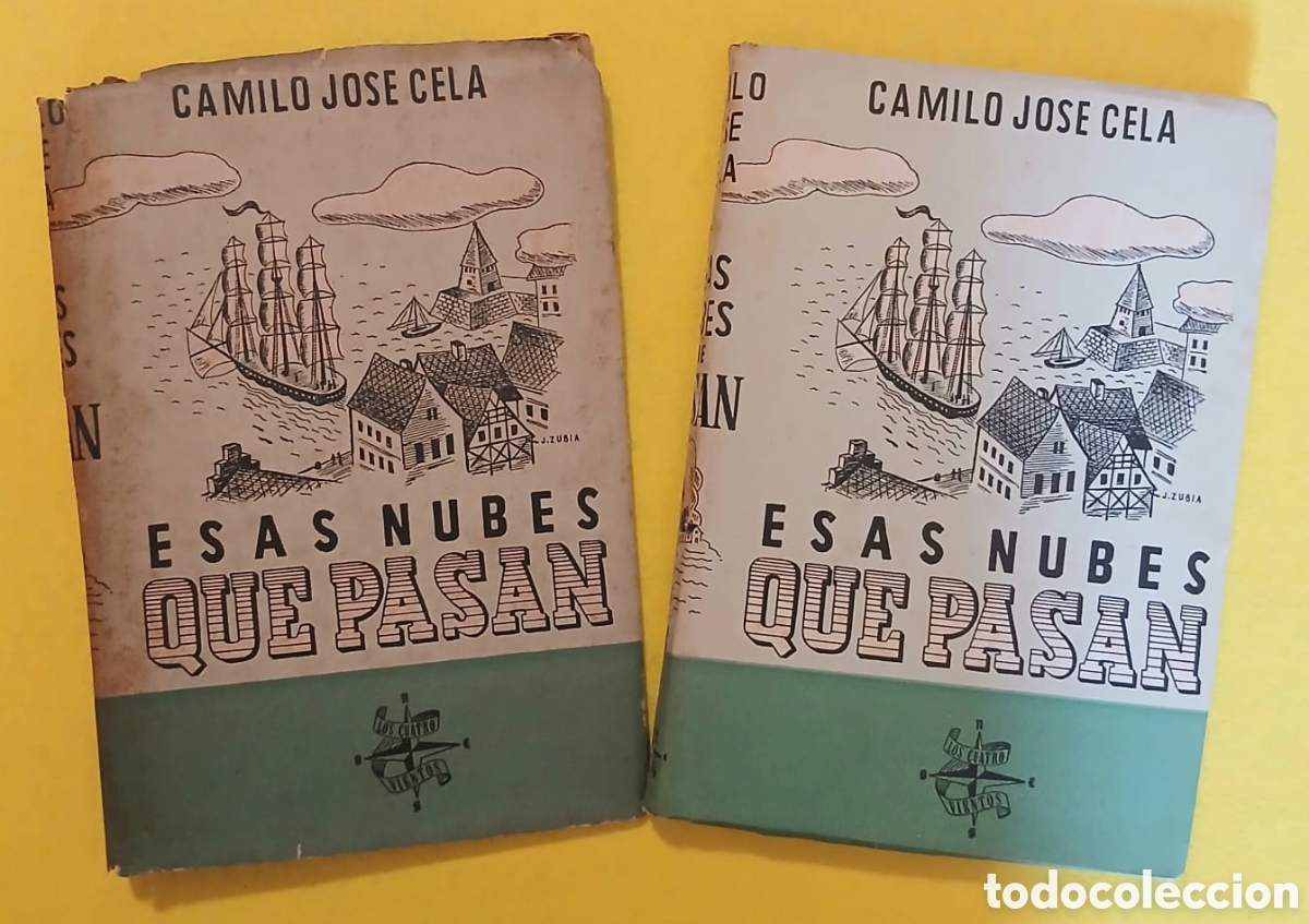 Livres: Esas nubes que pasan... Camilo Jos&eacute; Cela