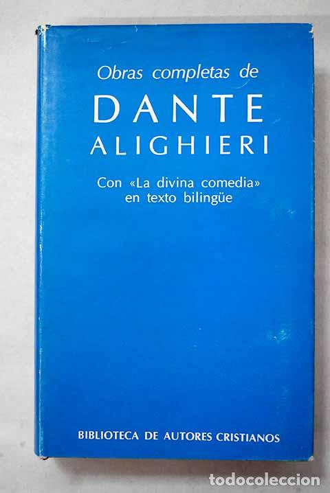 Livros em segunda m&atilde;o: Obras completas de Dante Alighieri.- Alighieri, Dante