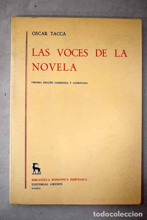 Libros: Las voces de la novela.- Tacca, &Oacute;scar Ernesto