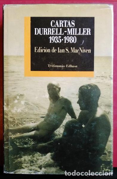 books: Cartas Durrell-Miller. 1935-1980- 9788435012218