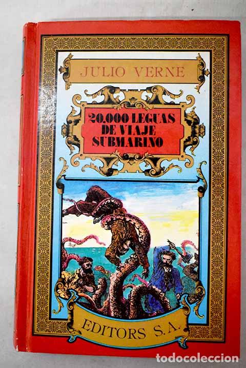 Libros: 20.000 leguas de viaje submarino.- Verne, Julio