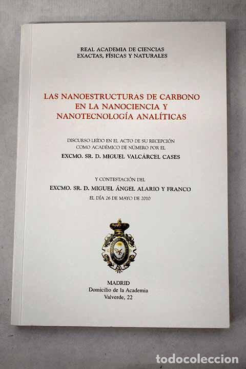 Livres: Las nanoestructuras de carbono en la nanociencia y nanotecnolog&iacute;a anal&iacute;ticas