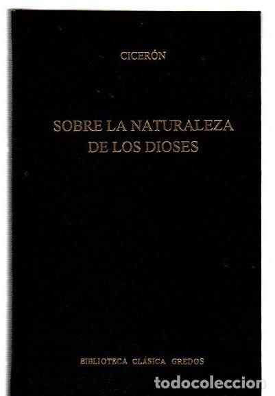 Livres: Sobre la naturaleza dioses - Cicer&oacute;n
