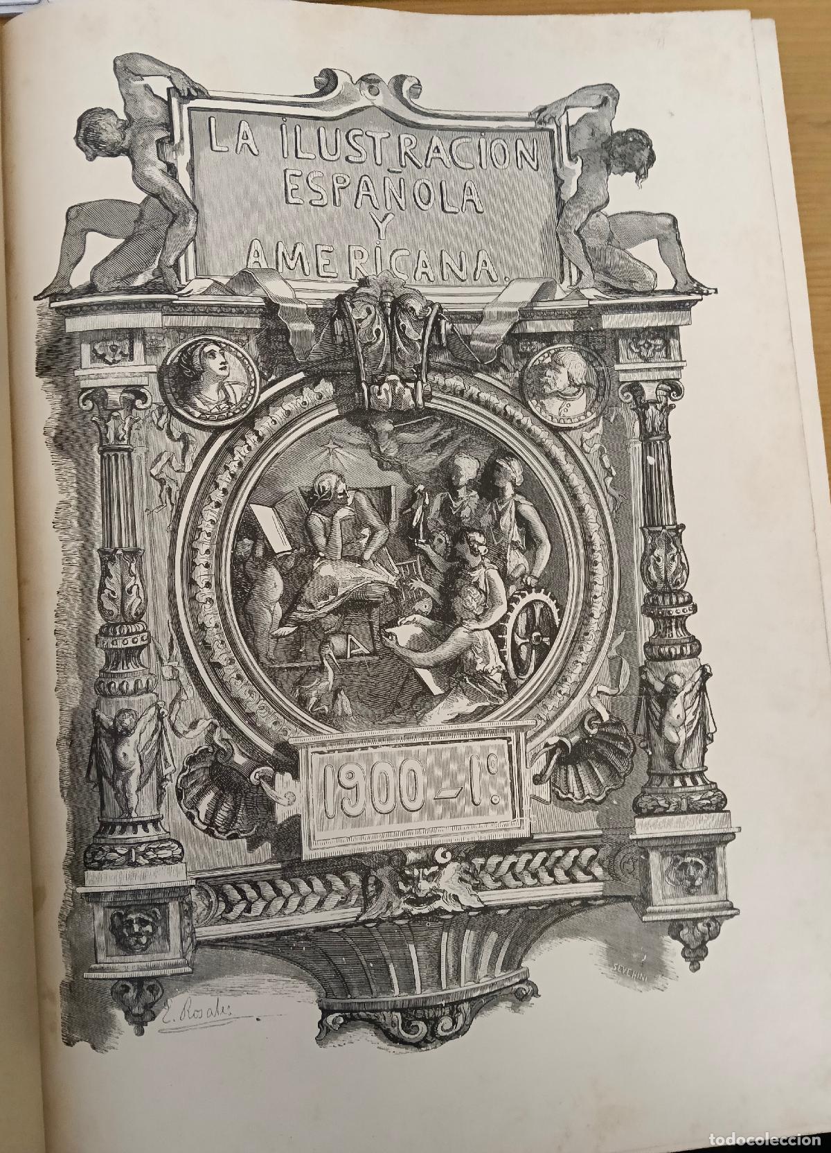 Libros: La ilustraci&oacute;n Espa&ntilde;ola y Americana. 1900. I&ordm; semestre - De Carlos, Abelardo