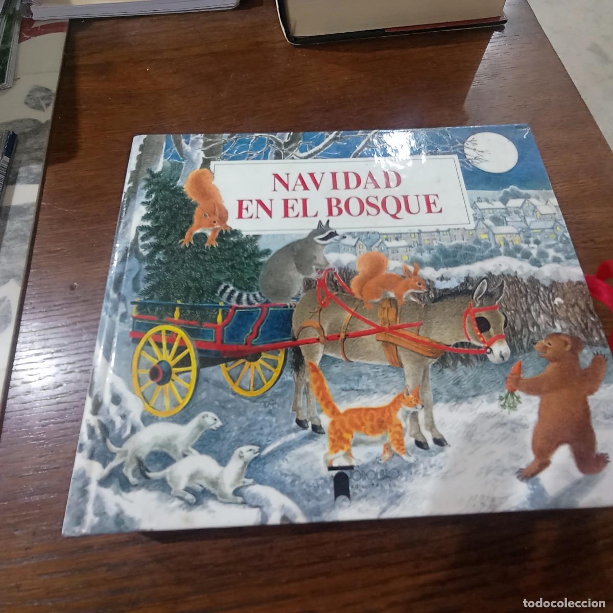 Libros: NAVIDAD EN EL BOSQUE - Todolibro- desplegable carton con ventanas - NA2