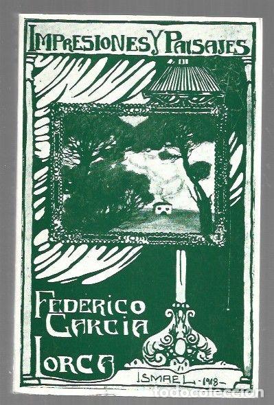 B&uuml;cher: IMPRESIONES Y PAISAJES (FACSIMIL) - GARCIA LORCA, FEDERICO