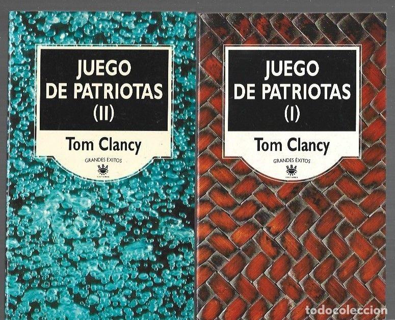Libros: JUEGO DE PATRIOTAS (2 TOMOS) - CLANCY, TOM - Foto 1
