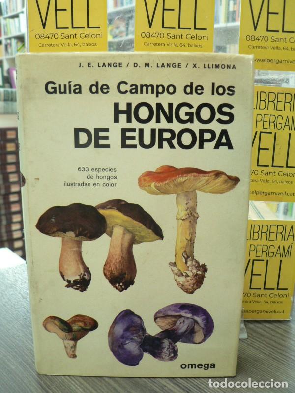 Libros: GUIA CAMPO HONGOS EUROPA - LANGE - EDICIONES OMEGA - GUIAS NATURALISTA-HONGOS Y PLANTAS CRIPT&Oacute;GAMAS