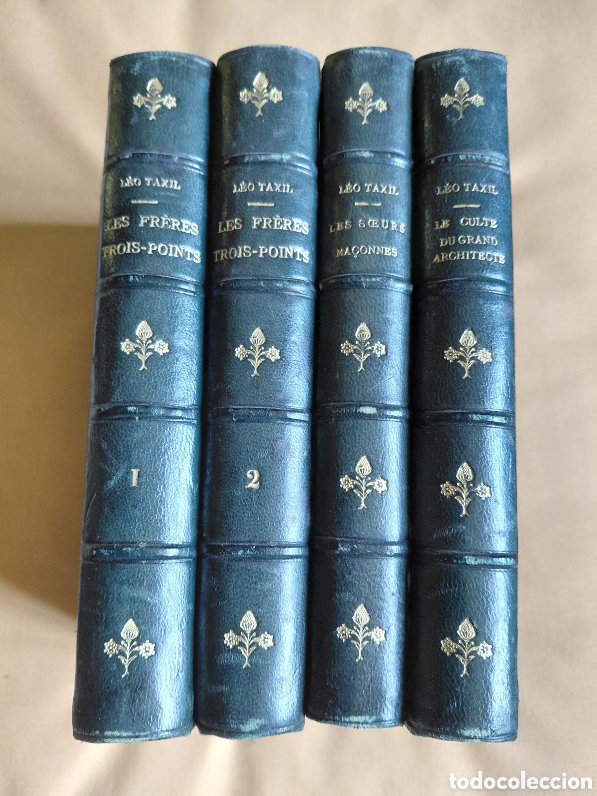 Libros: ( Masoneria)1886 Revelations completes sur la franc-ma&ccedil;onnerie. Taxil, Leo Les freres trois-points