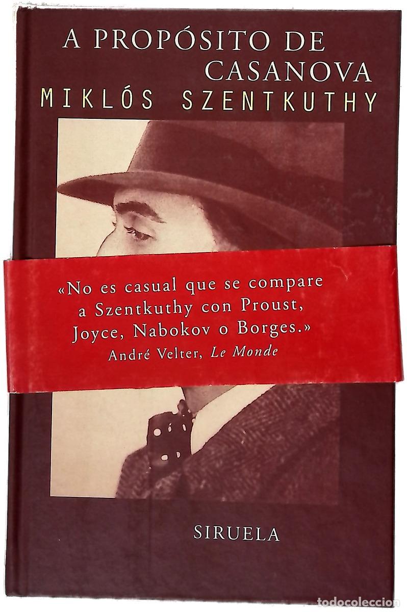 Libros: A prop&oacute;sito de Casanova notas marginales
