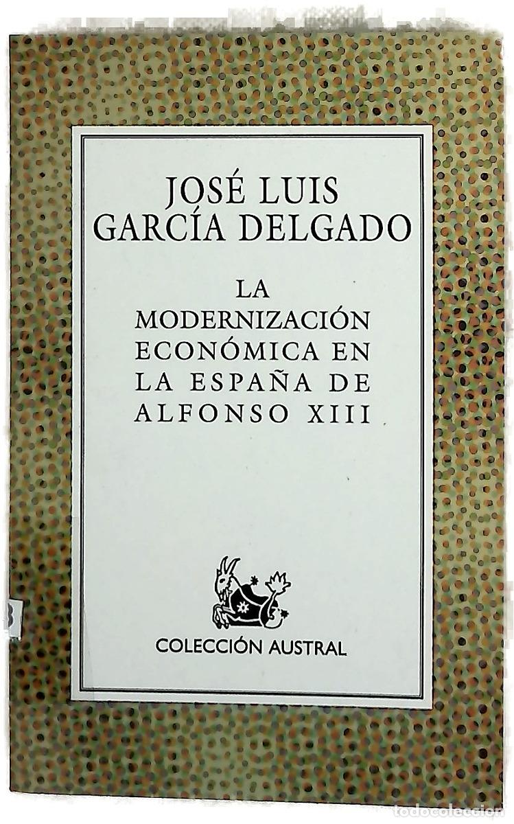 Libros: La modernizaci&oacute;n econ&oacute;mica en la Espa&ntilde;a de Alfonso XIII