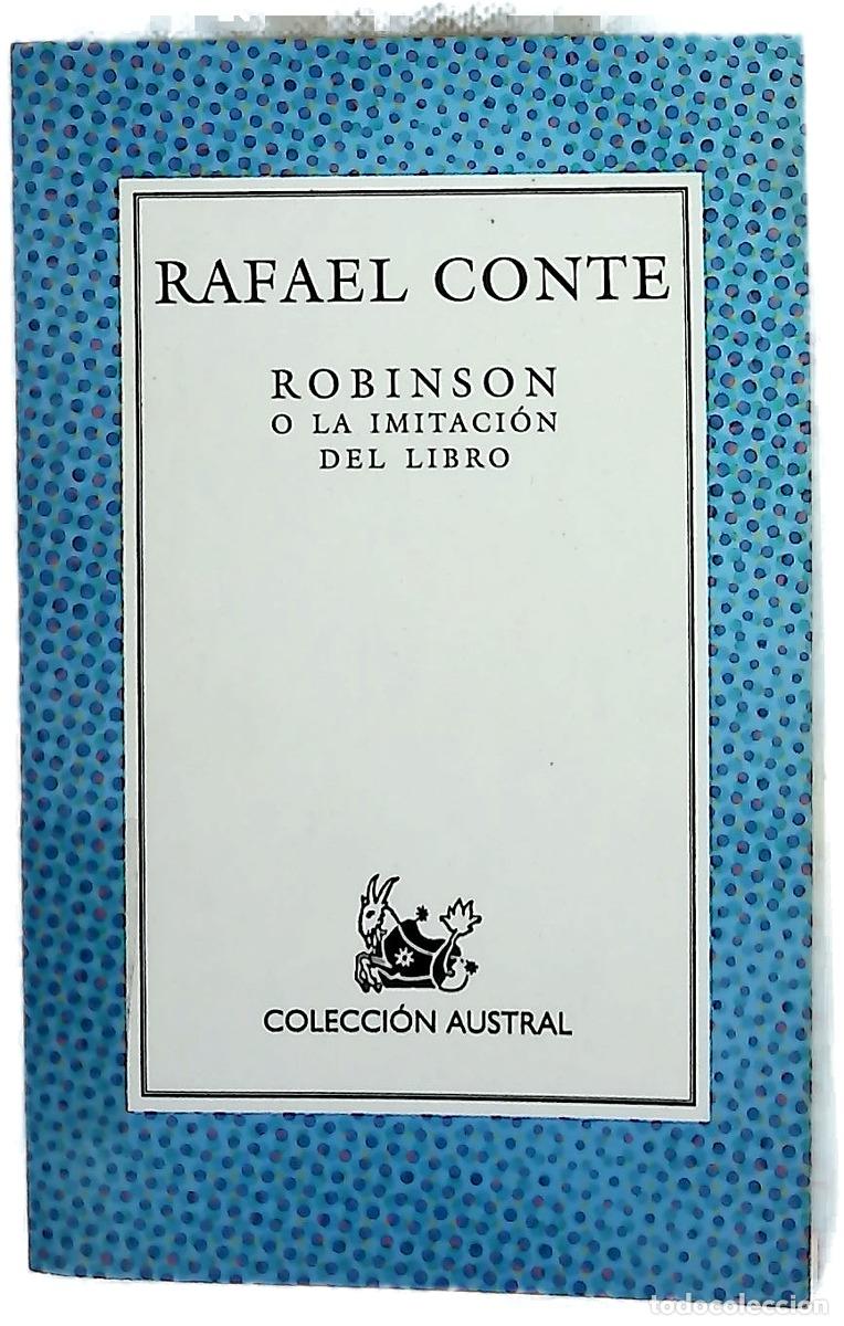 Libros: Robinson o la imitaci&oacute;n del libro