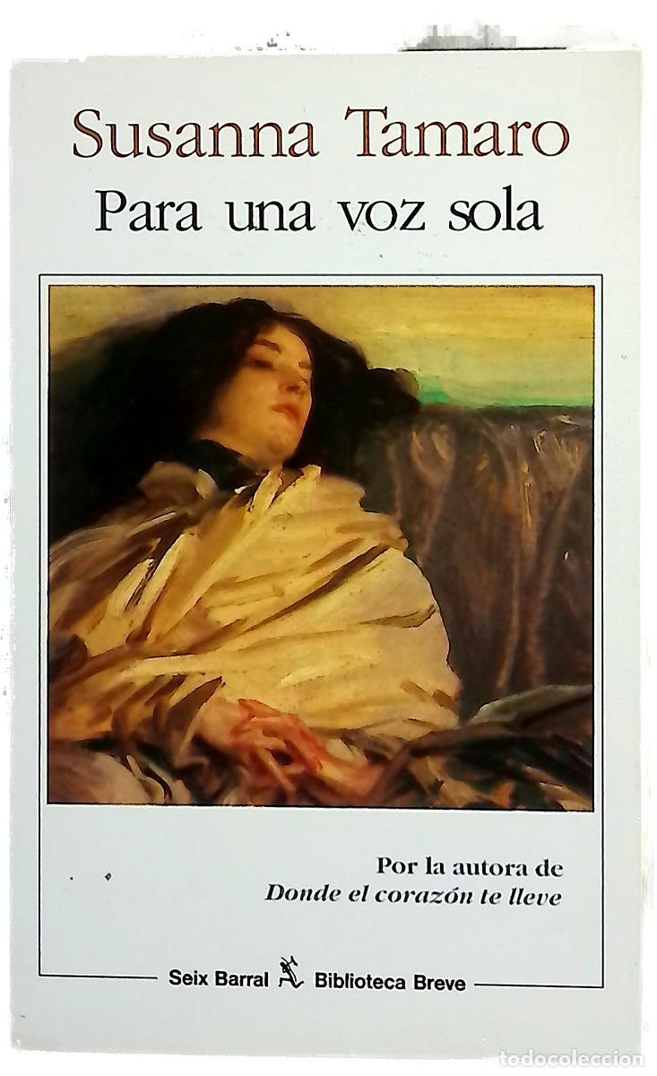 B&uuml;cher: Para una voz sola - Tamaro, Susanna; Pentimalli, Atilio