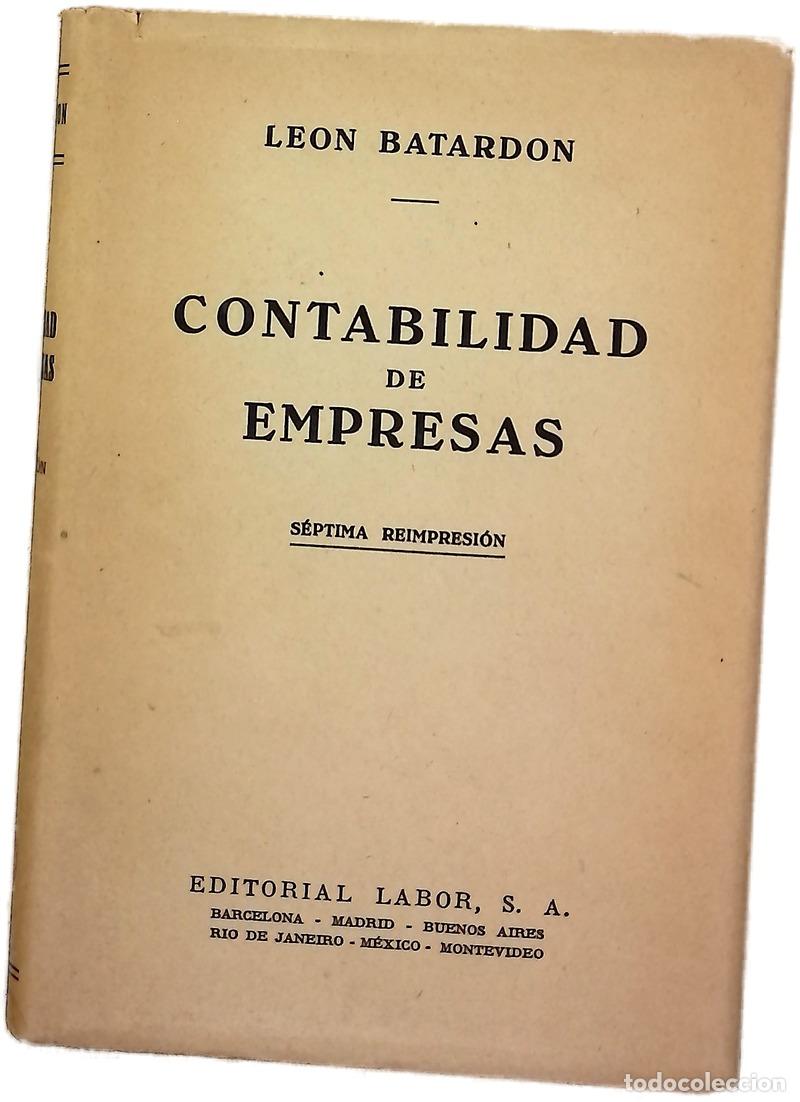 Libri di seconda mano: Contabilidad de empresas - Batardon, Leon