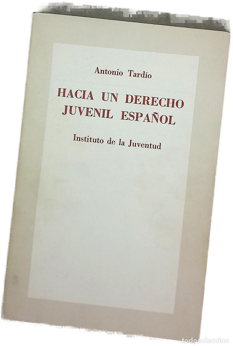 Libros: Hacia un derecho juvenil espa&ntilde;ol
