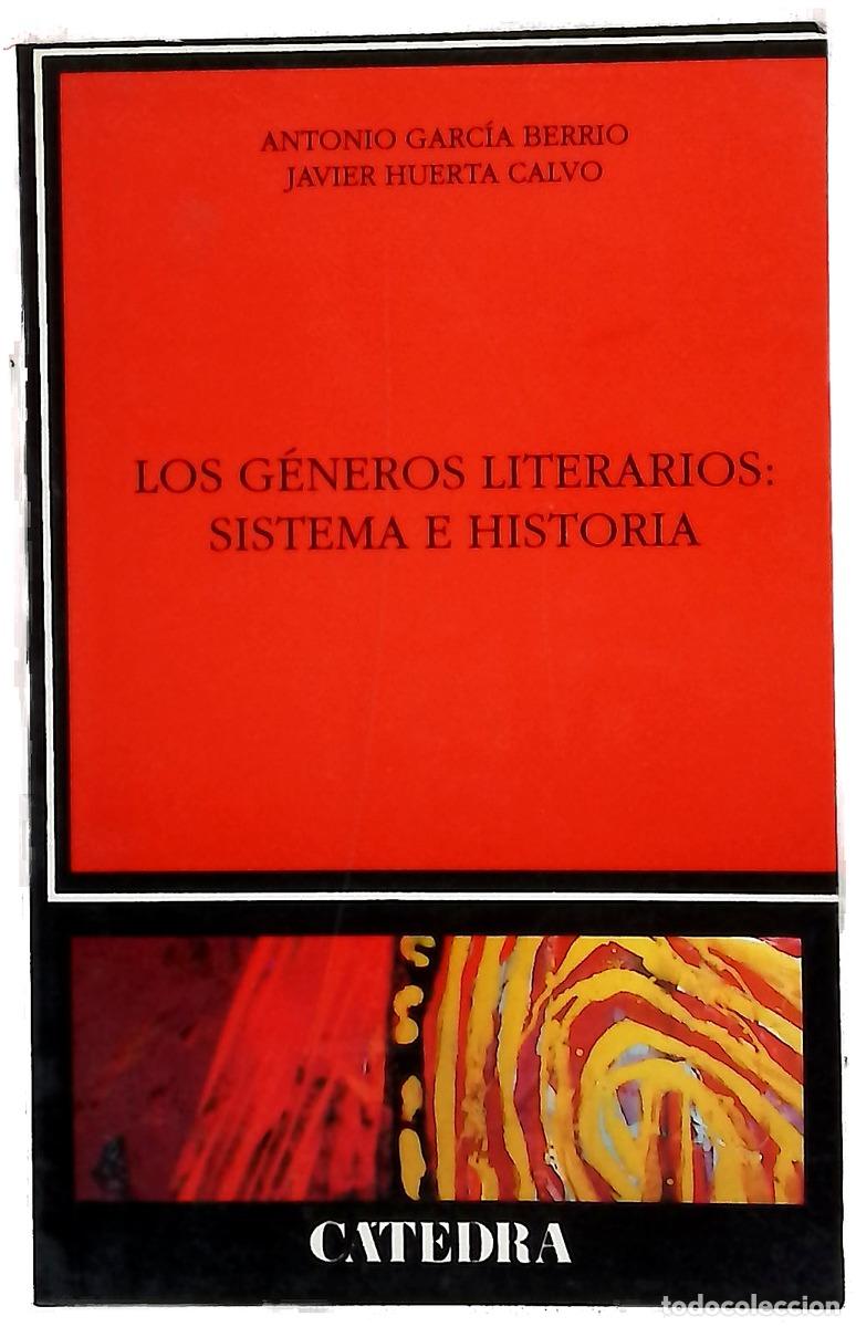Libros: Los g&eacute;neros literarios, sistema e historia (una introducci&oacute;n)