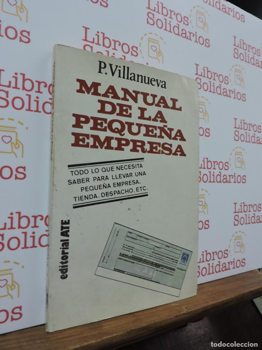 Libros: Manual de la peque&ntilde;a empresa. VILLANUEVA, P. Ed. Mitre. Barcelona, 1984