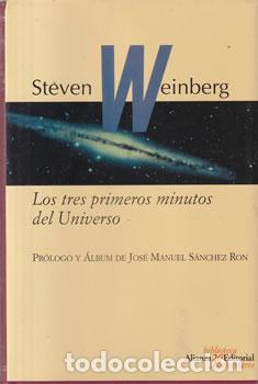 Libros: Los tres primeros minutos del Universo - Steven Weinberg
