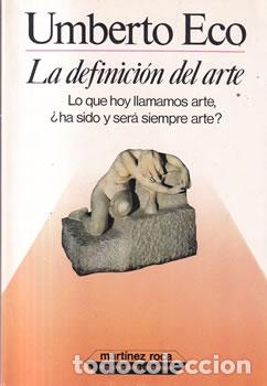 books: La definici&oacute;n de arte - Umberto Eco
