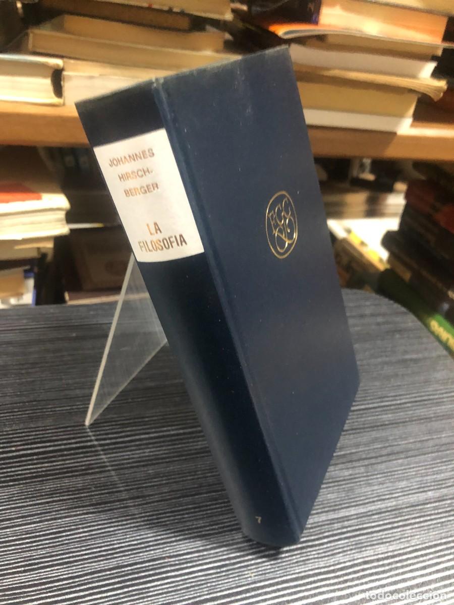 Libros: La filosof&iacute;a Johannes Hirschberger