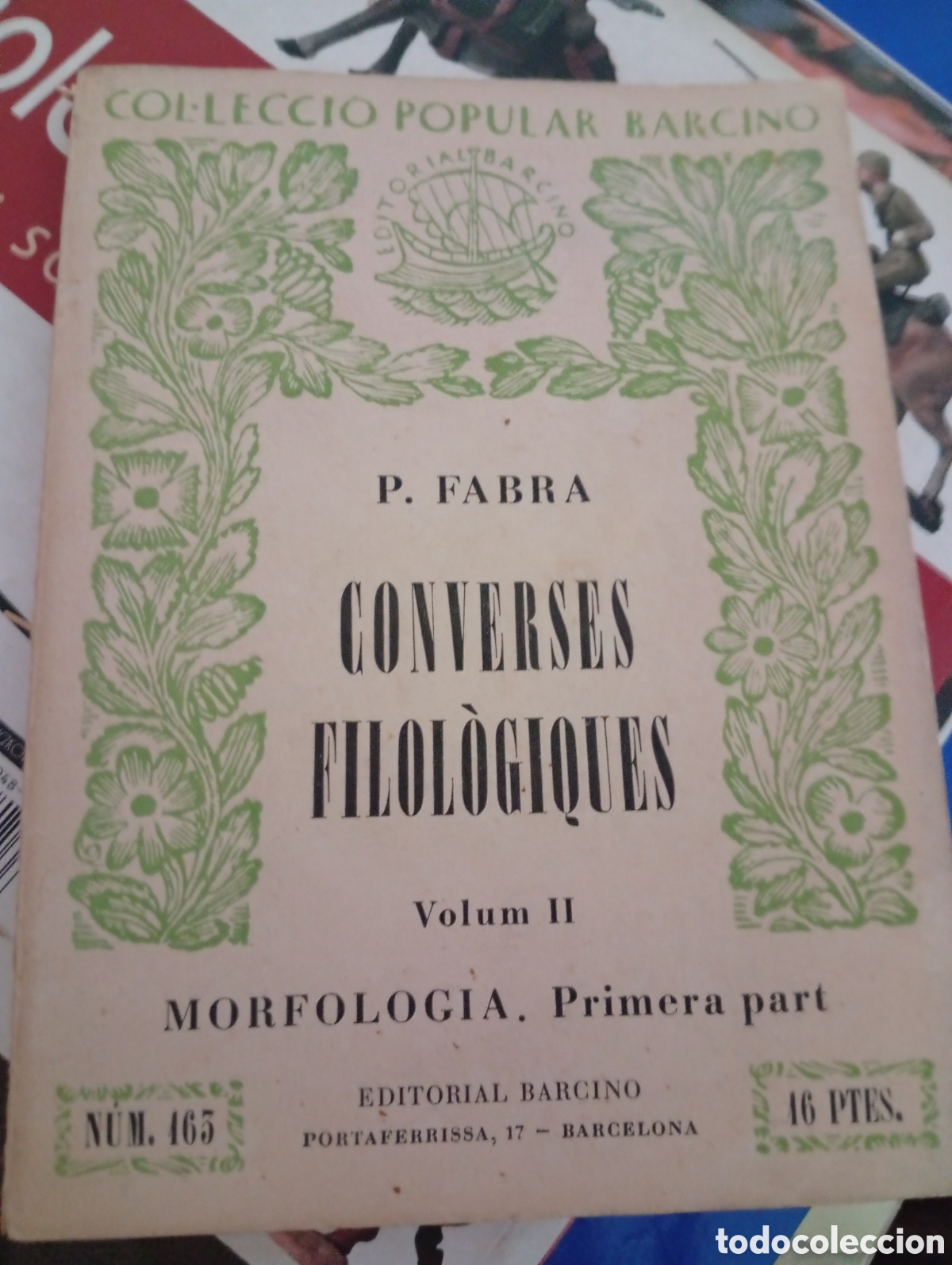 Libros: Libro 1954 converses filologiques