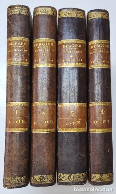 Libros: Diccionario de teolog&iacute;a - Abate Bergier - Foto 1