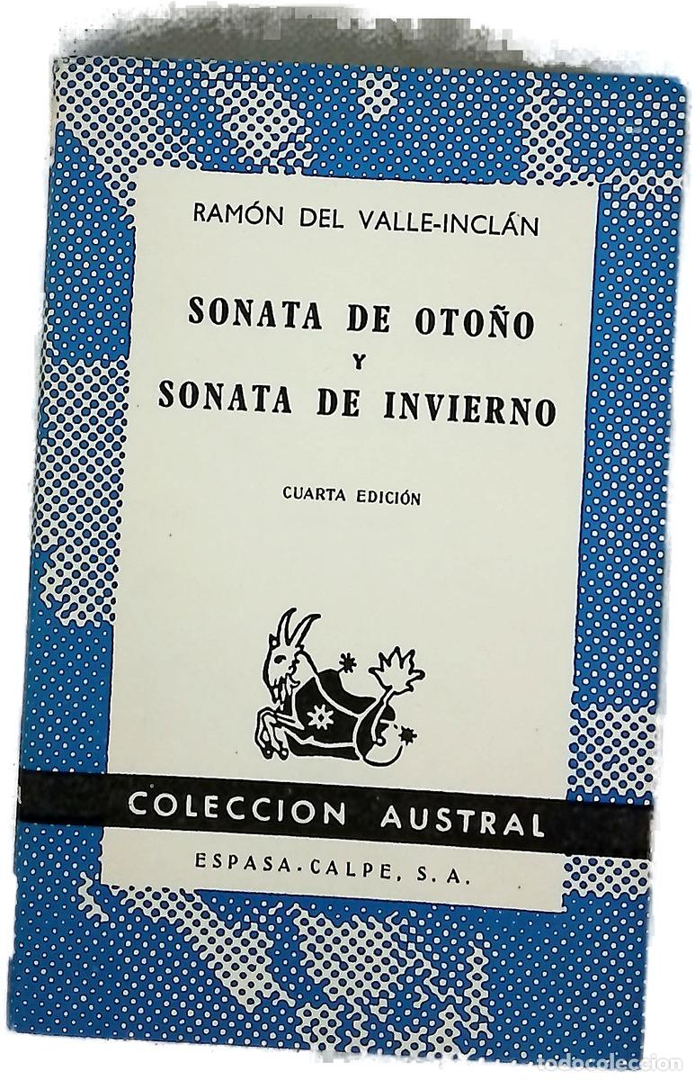 Libri di seconda mano: Sonata de oto&ntilde;o, Sonata de invierno memorias del Maequ&eacute;s de Bradom&iacute;n