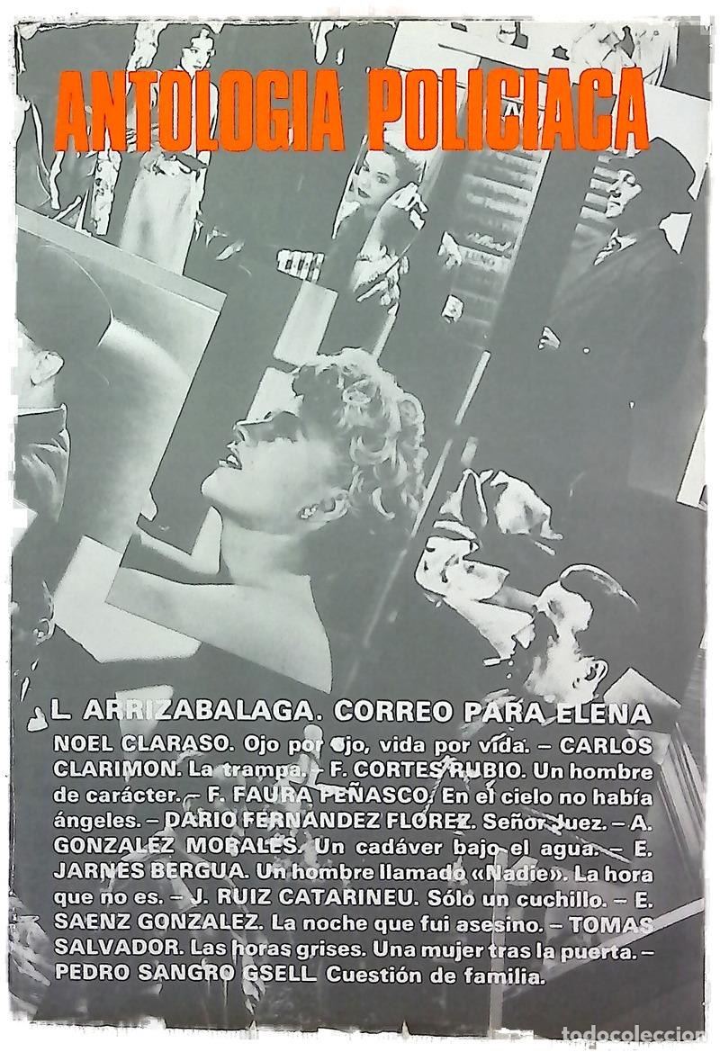 Livros em segunda m&atilde;o: Antologia policiaca - L. Arrizabalaga