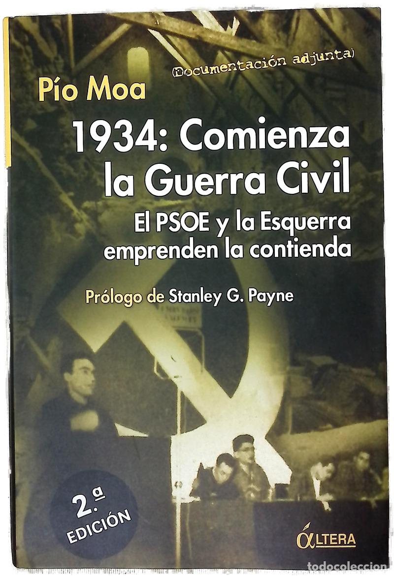 Libros: 1934: comienza la Guerra Civil el PSOE y la Esquerra emprenden la contienda