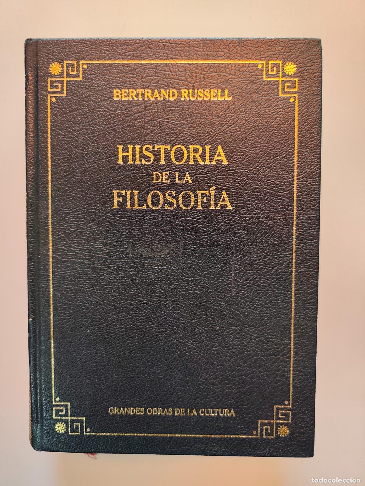 Livres: Bertrand Russell - Historia de la filosof&iacute;a