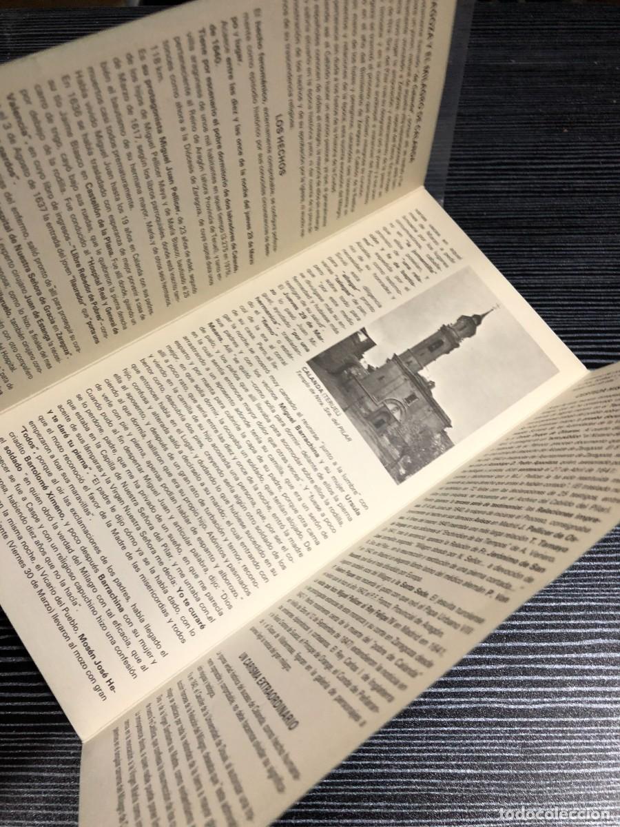 Libros: El Milagro de Calanda FOLLETO - Foto 2