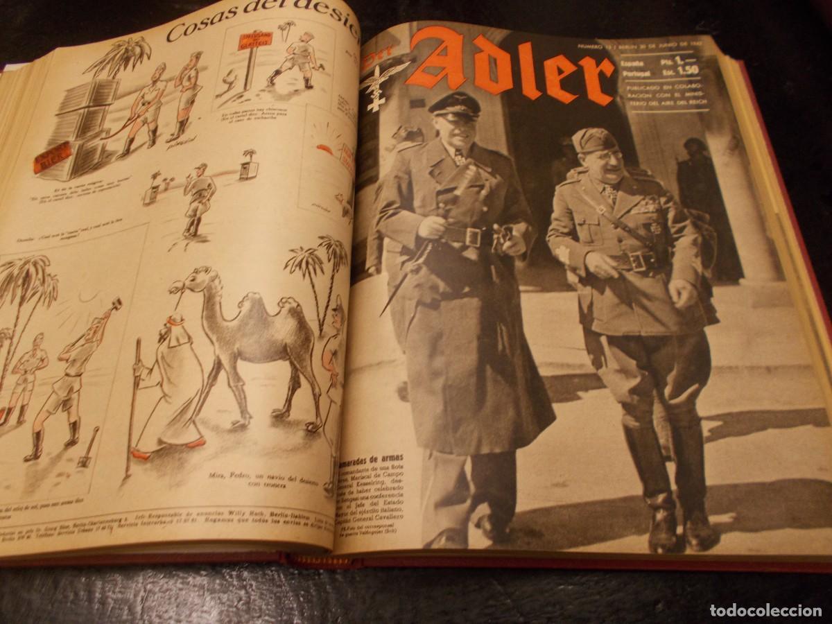 Libros: DER ADLER. Revista Der Adler publicada en Alemania, durante la Segunda Guerra Mundial - Berlin 1941