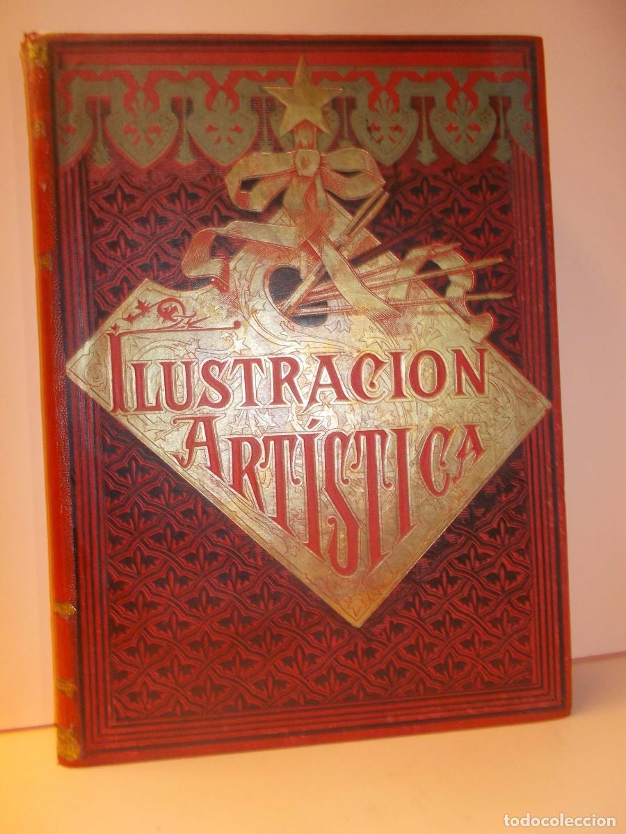 Libros: LA ILUSTRACI&Oacute;N ART&Iacute;STICAa XIX-A&Ntilde;O 1900. Peri&oacute;dico semanal de Literatura, Arte y - Barcelona 1900