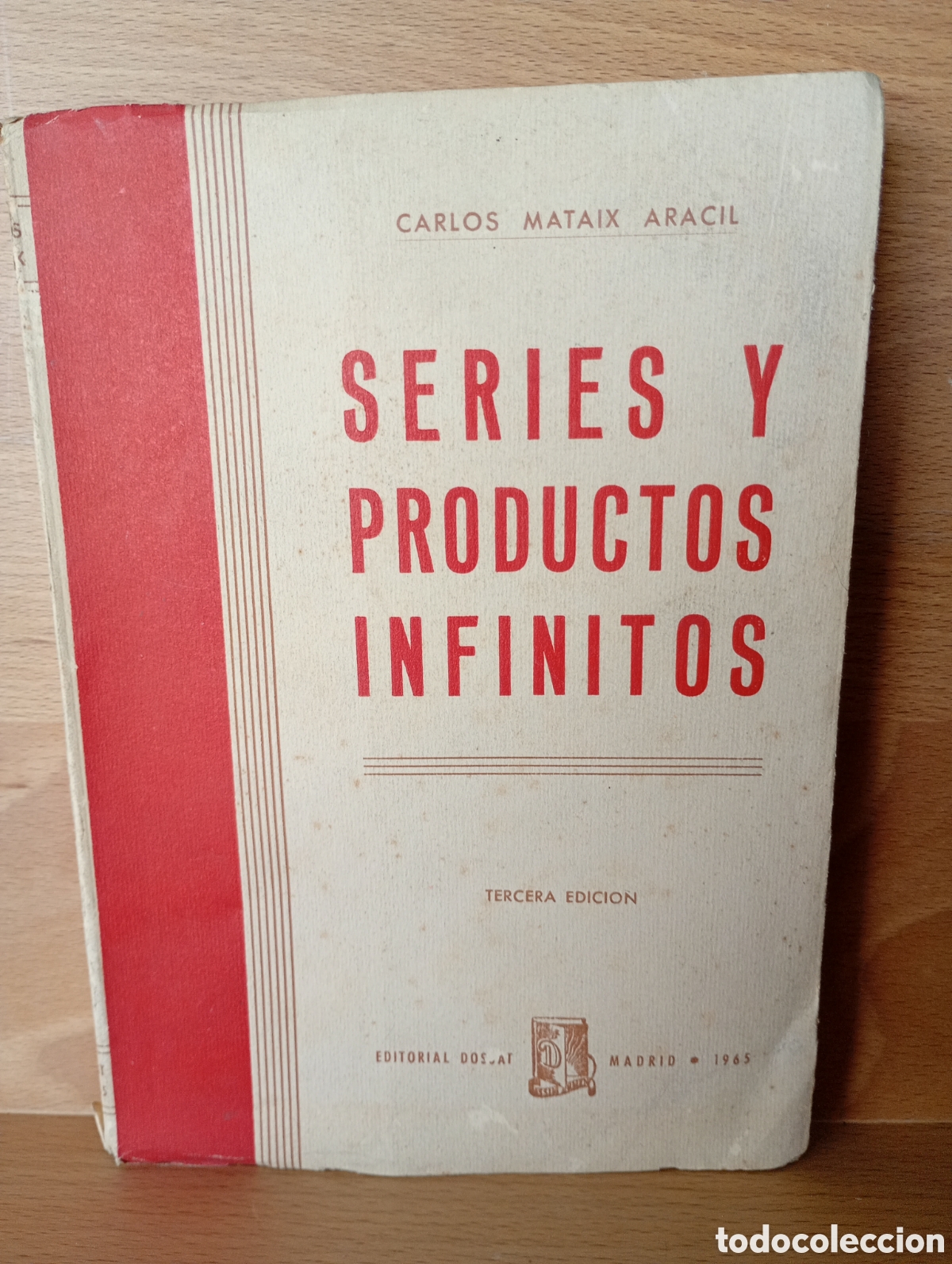 Libros: Series y productos infinitos carlos mataix 1965